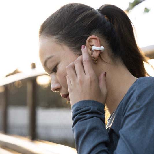 Ecouteurs Bluetooth sans Fil, Ecouteur Bluetooth 5.3, Contrôle Tactile, Microphones Intégrés, pour iOS et Android Telephone