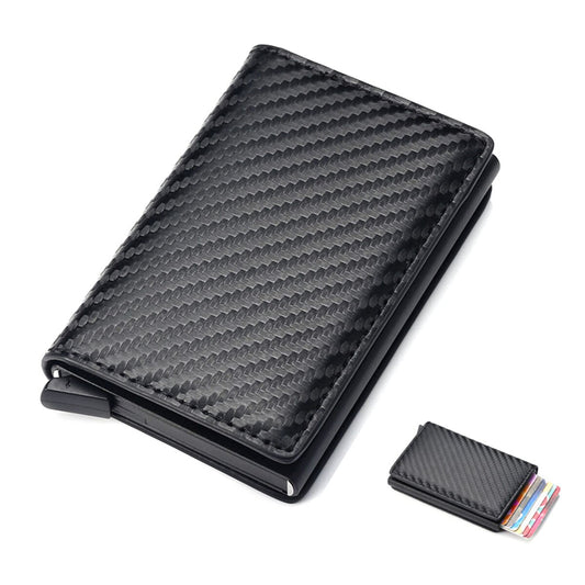 Porte-cartes RFID - Protection en cuir PU - Accessoire Homme et Femme