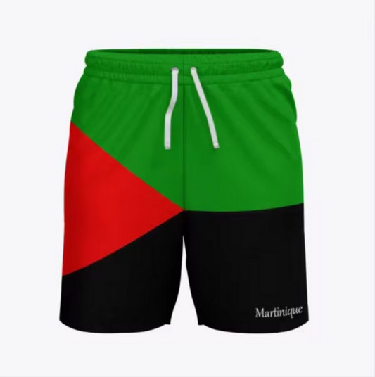 Short Drapeau Martinique